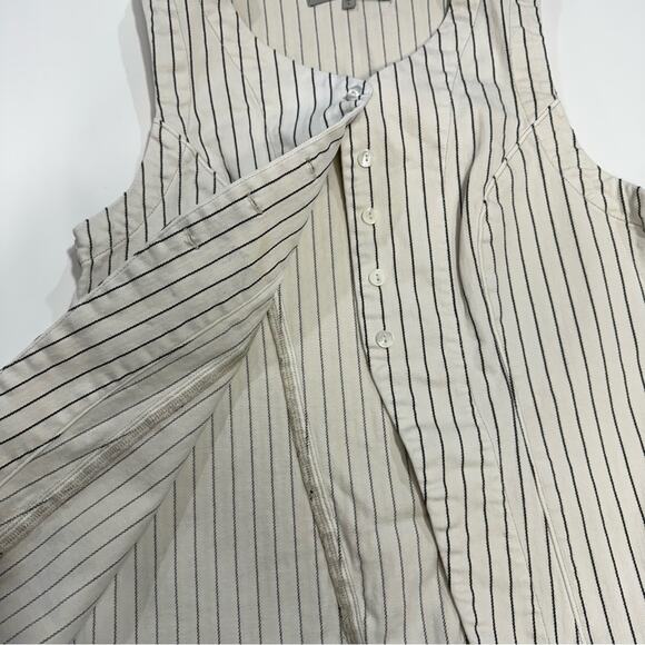 Hudson Cutaway Tuxedo Vest striped Large - Picture 4 of 9